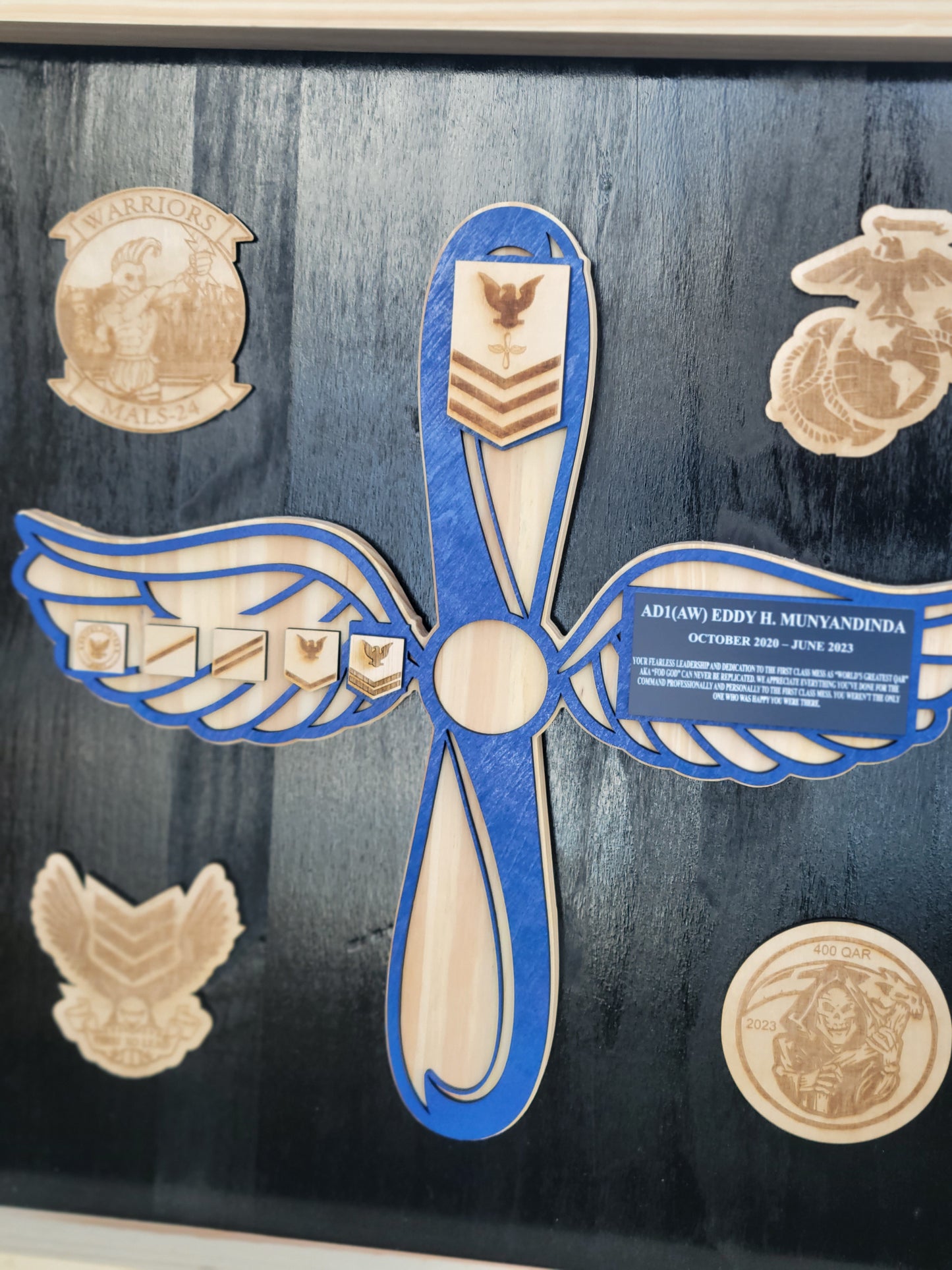 Open Shadow box - Custom Military Open Shadow box