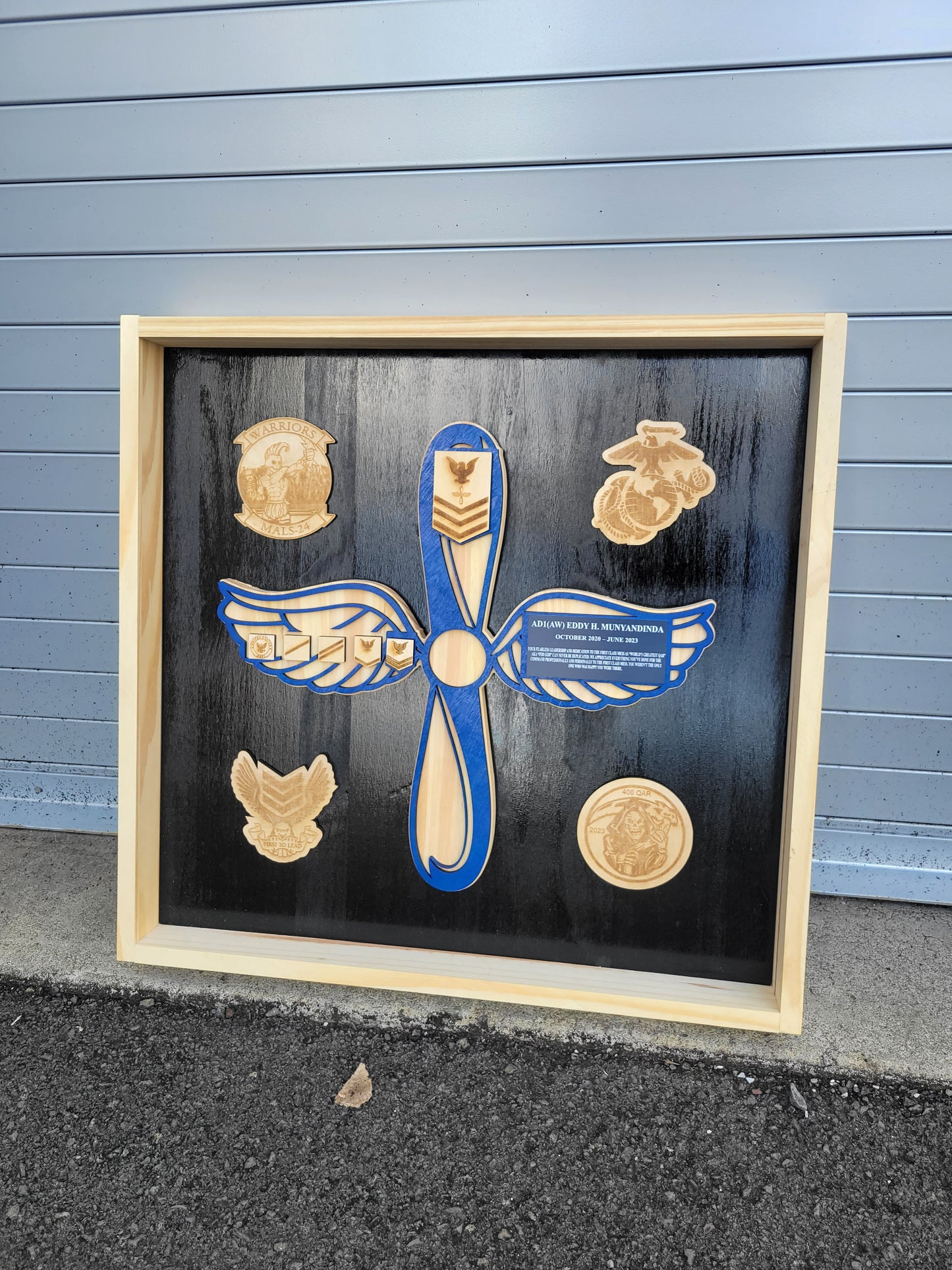 Open Shadow box - Custom Military Open Shadow box