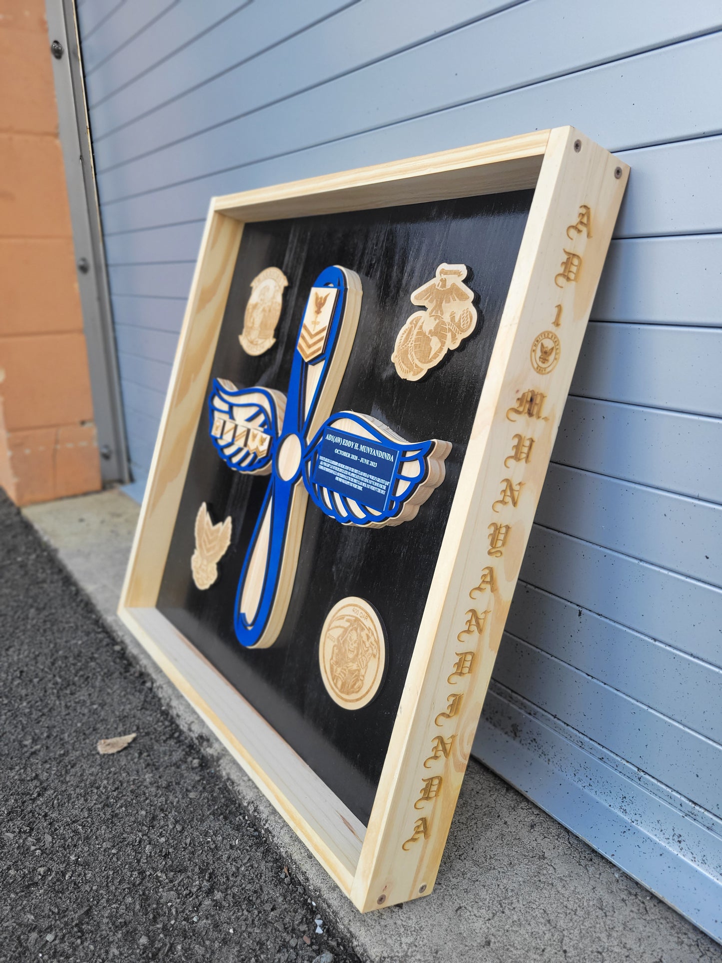 Open Shadow box - Custom Military Open Shadow box