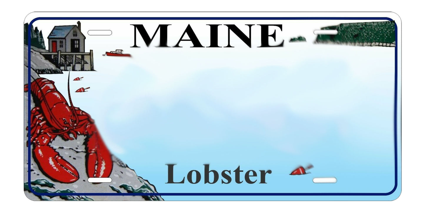 United States - Decor State License Plates - Custom Text