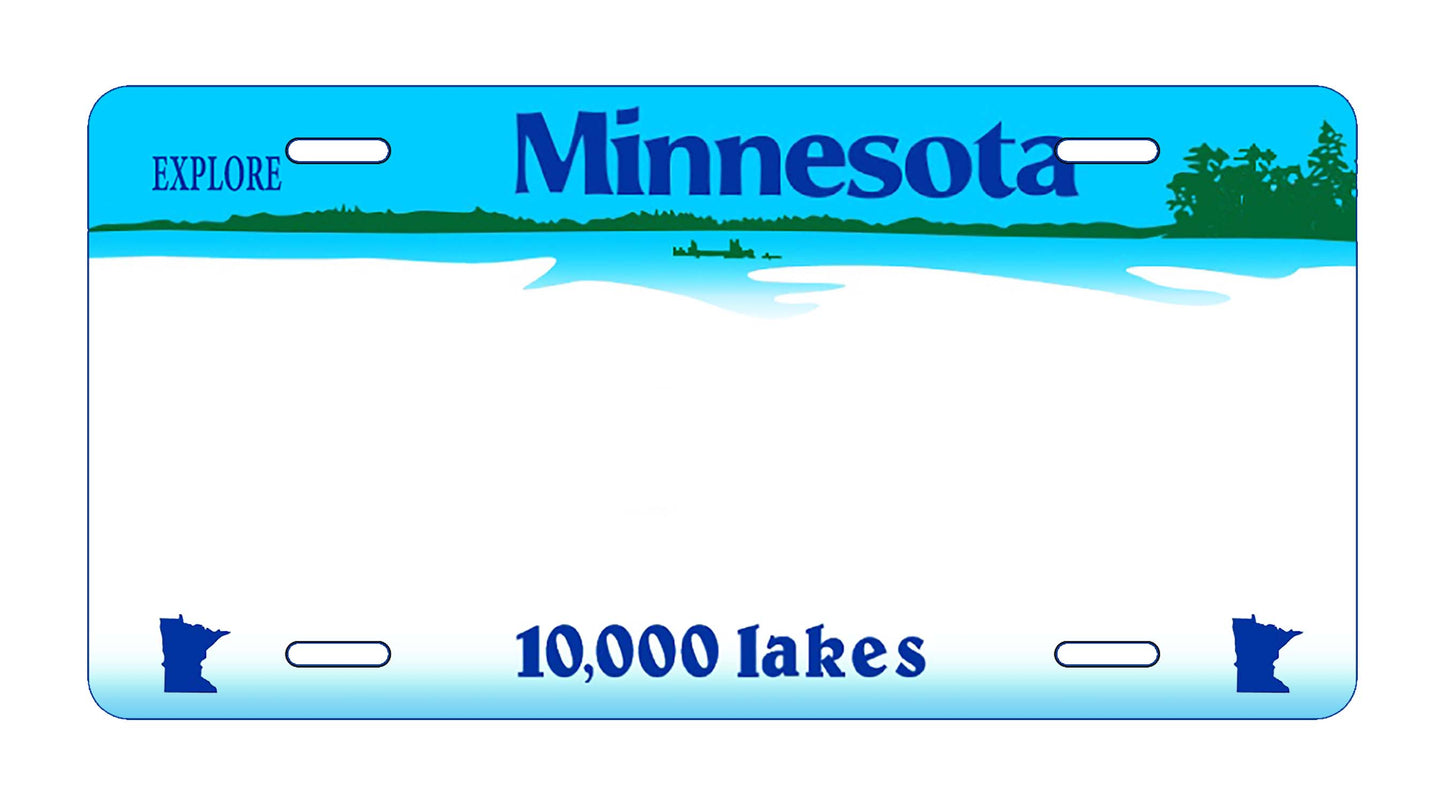 United States - Decor State License Plates - Custom Text