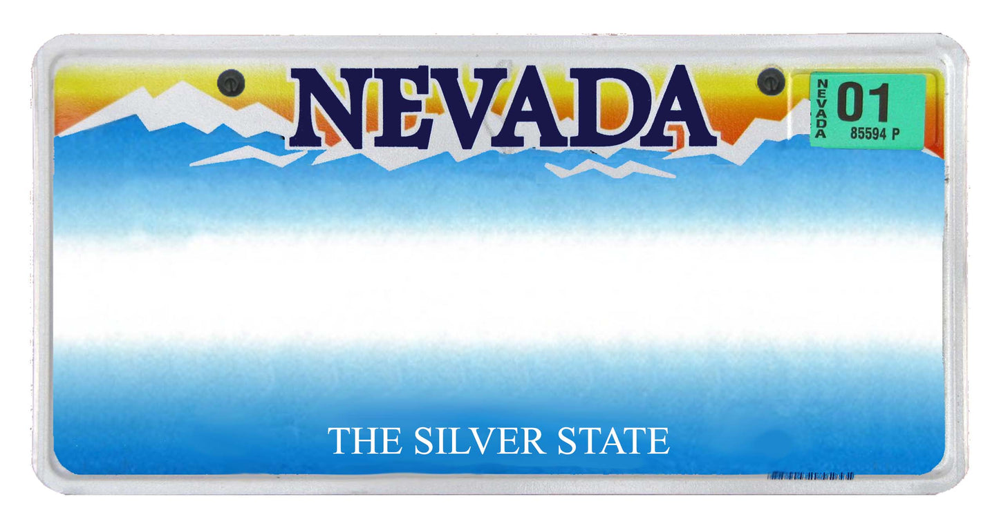 United States - Decor State License Plates - Custom Text