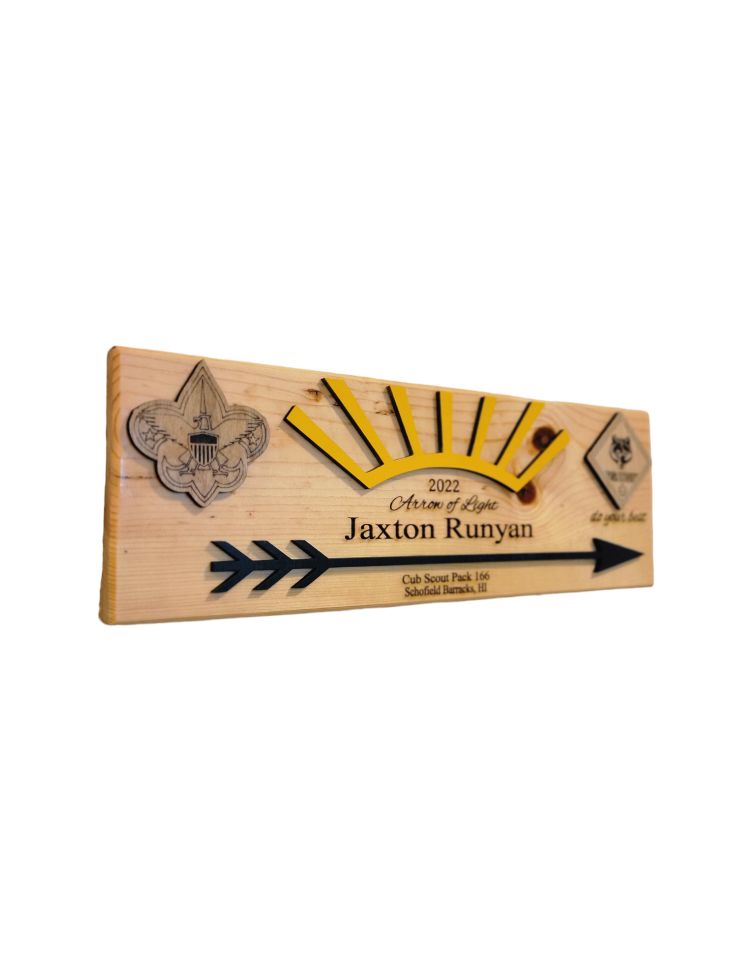 Boy Scout Plaque