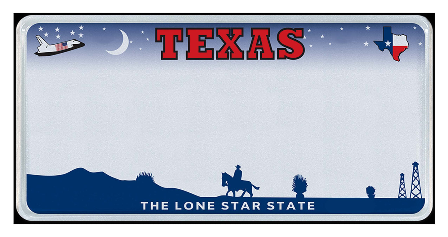 United States - Decor State License Plates - Custom Text