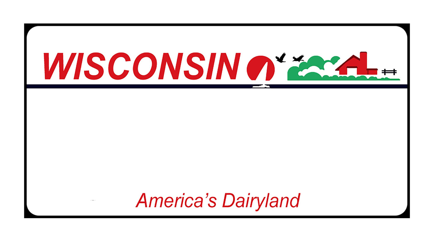 United States - Decor State License Plates - Custom Text