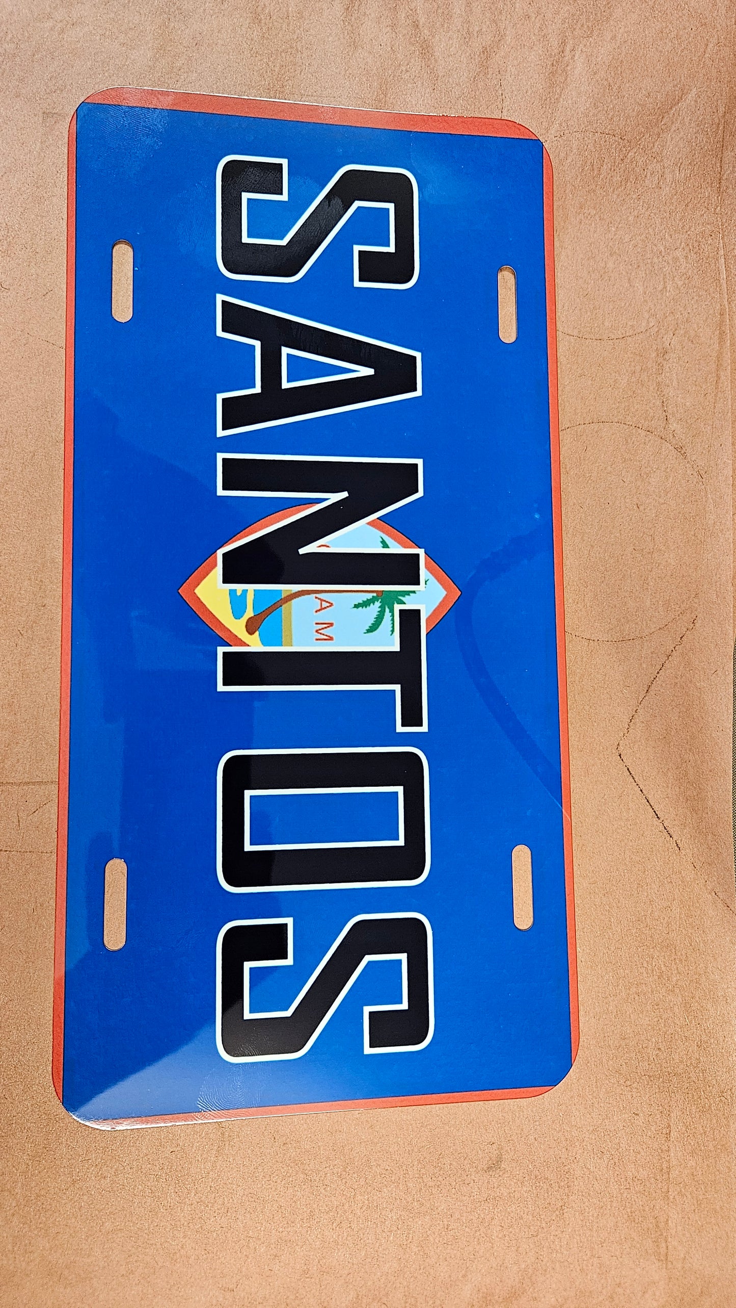 Customized License Plate