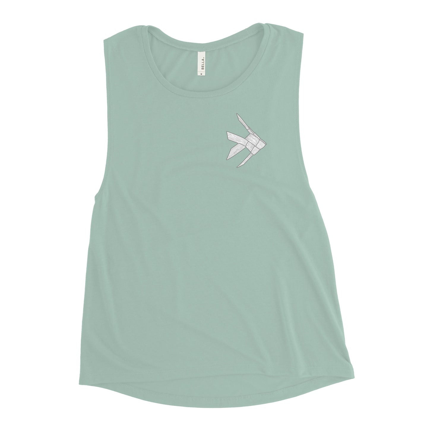 Ladies’ Muscle Tank - Guam Fish Weave