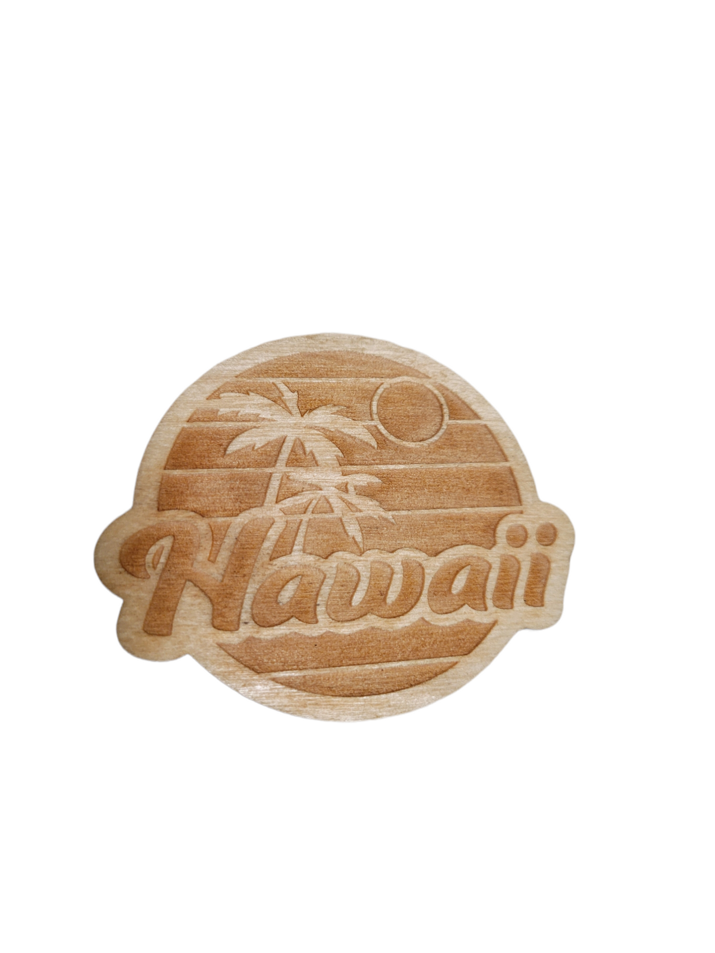 Hawaii Sunset Magnet Engraved