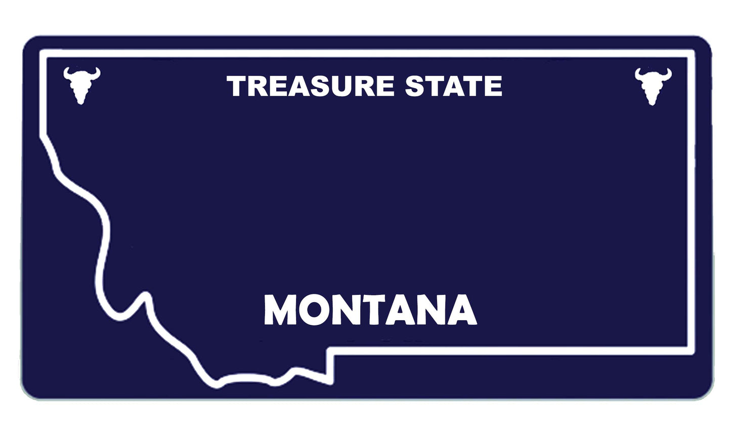 United States - Decor State License Plates - Custom Text