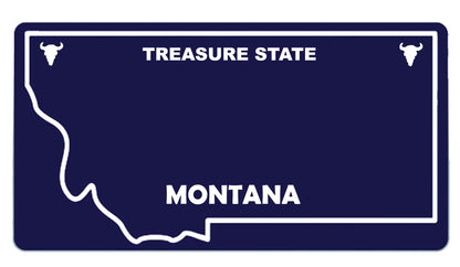 United States - Decor State License Plates - Custom Text