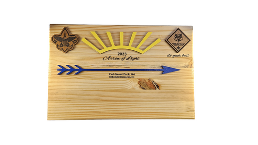 Boy Scout Plaque