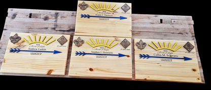 Boy Scout Plaque