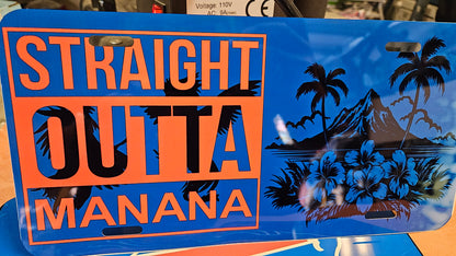 Customized License Plate