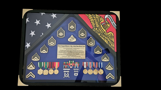 Shadow box - Custom MilitaryShadow box